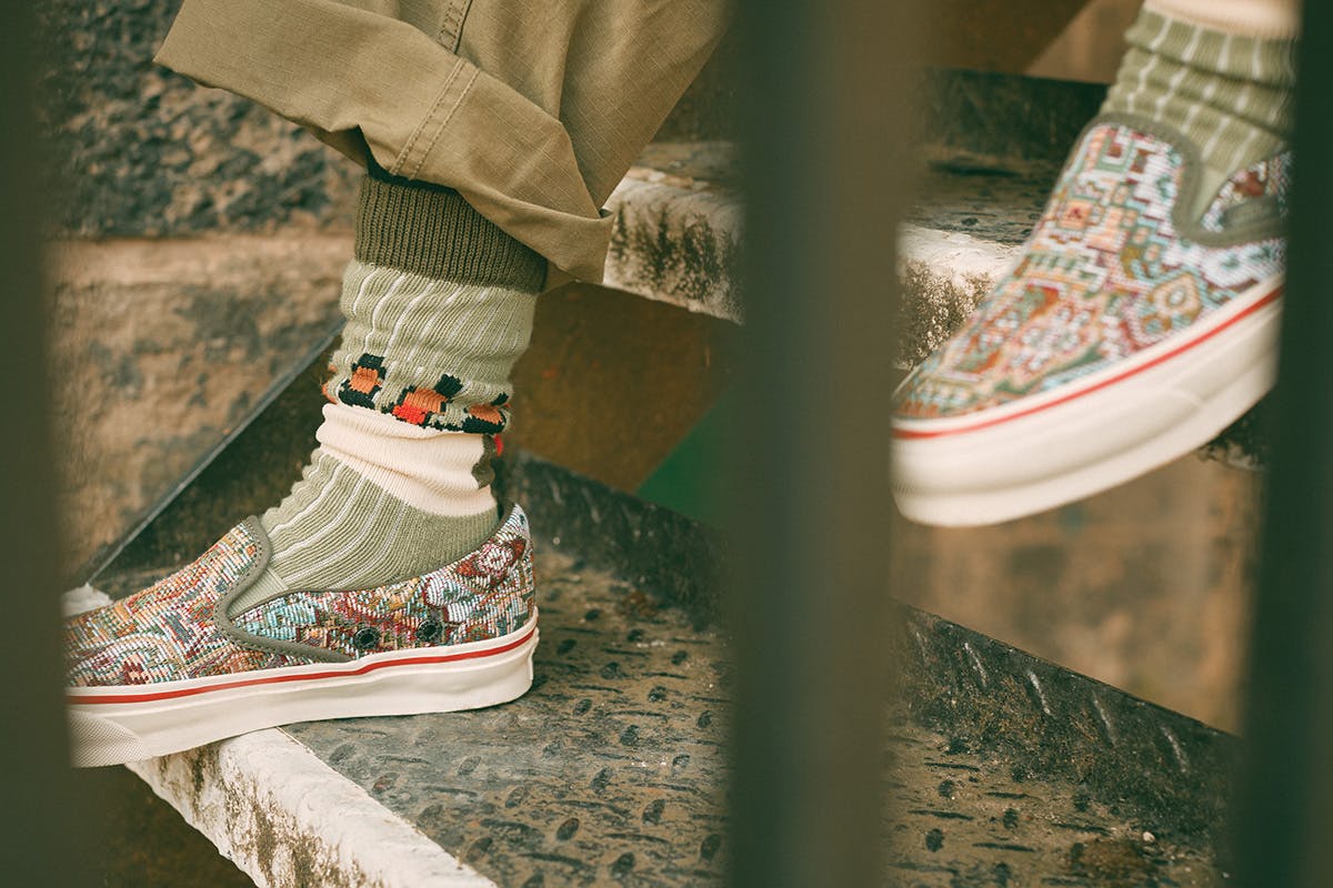 nigel cabourn x vans